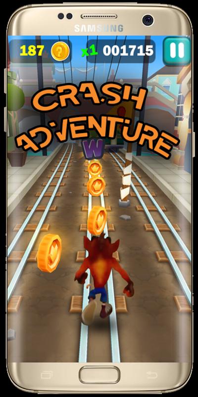 Emulate Android APK Crush Bandicoot Adventure Run | Jungle Game